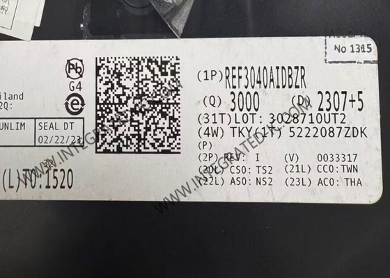 شريحة دائرة متكاملة REF3040AIDBZR مرجع جهد منخفض التيار عالي الدقة SOT23-3