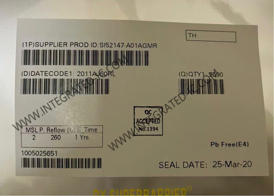 SI52147-A01AGMR جهاز توليد ساعة PCIe عالي الأداء