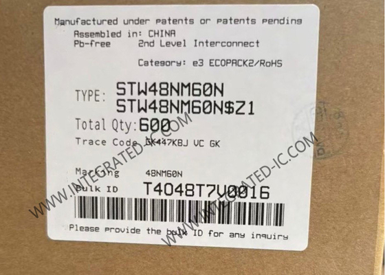 STW48NM60N رقاقة الدوائر المتكاملة 600 فولت MDmesh II N-Channel Power MOSFET Transistors