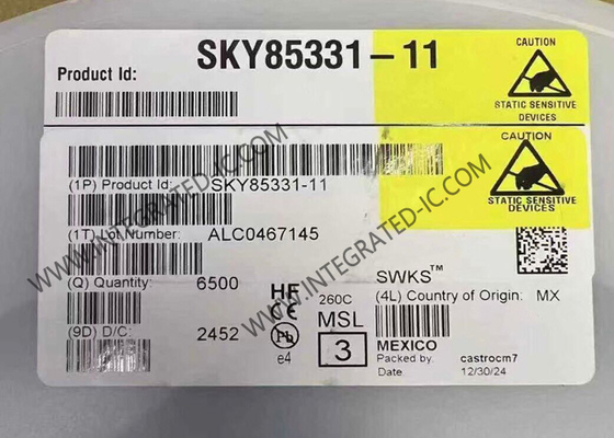 وحدة اتصالات لاسلكية SKY85331-11 بتردد 2 جيجاهرتز، وحدة طرفية أمامية WLAN، LGA-24