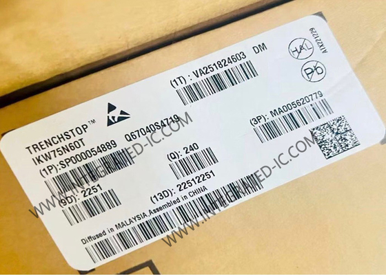 شريحة الدائرة المتكاملة IKW75N60T 600V 75A IGBT Discrete PG-TO247-3 ترانزستورات IGBT