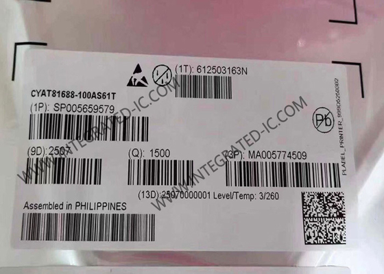 شريحة الدائرة المتكاملة CYAT81688-100AS61T PSoC™ للتحكم باللمس المتعدد بالسعة للسيارات