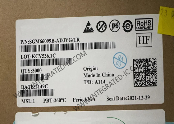 شريحة الدائرة المتكاملة SGM66099B-ADJYG محول معزز متزامن منظمات رفع الجهد