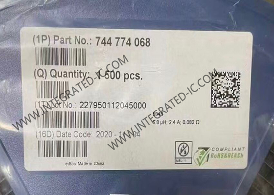 744774068 رقاقة الدوائر المتكاملة 2.4A 6.8uH 82mΩ محفزات الطاقة