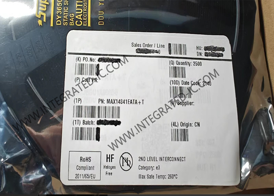 MAX14841EATA رقاقة الدوائر المتكاملة RS-485 Transceivers Half-Duplex RS-485 واجهة IC