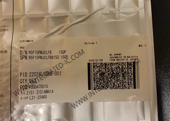 R5F10PMJCLFB وحدة التحكم الدقيقة 32MHz وحدة التحكم الدقيقة للسيارات