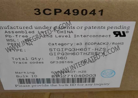 وحدات IGBT للسيارات STGIPQ3H60T-HZ، 3 أمبير، 600 فولت، 3 مراحل، وحدة IGBT لجسر العاكس