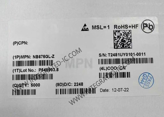 NB675GL رقاقة الدوائر المتكاملة 10A 24V COT محول بوك متزامن QFN21