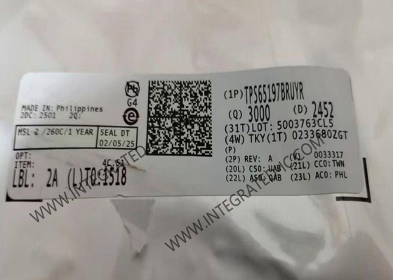 TPS65197BRUYR رقاقة الدوائر المتكاملة 8-قناة مستوى المتحول WQFN28
