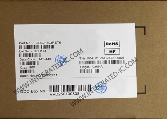 GD32F303RET6 وحدة التحكم الدقيقة 32 بت 120 ميغاهرتز الذراع القشرة-M4 وحدة التحكم الدقيقة للأغراض العامة