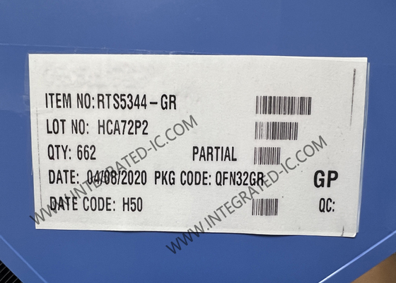 RTS5344-GR رقاقة الدوائر المتكاملة نظام ARM عالي الأداء على رقاقة للأجهزة المحمولة