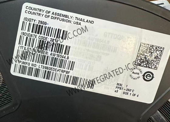 شريحة الدائرة المتكاملة LT3980EDE منظم تبديل تنحى بـ 2.4 ميجاهرتز مع تيار هادئ 85µA