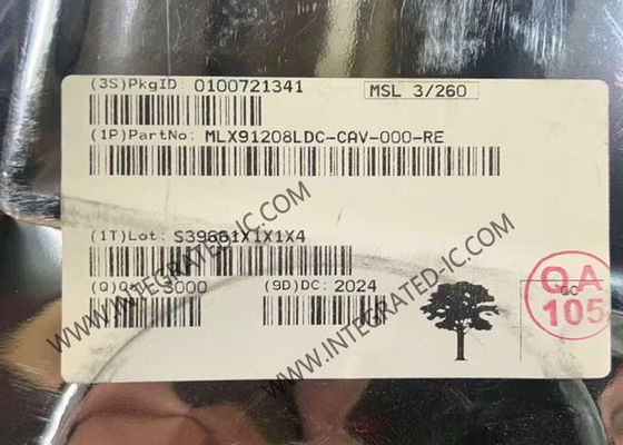MLX91208LDC-CAV-000-RE جهاز استشعار IC 14mA 1قناة جهاز استشعار تيار SOIC8