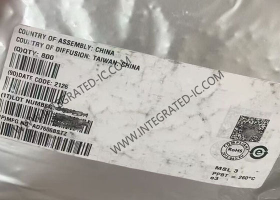 AD7606BSTZ 16-Bit 200kSPS نظام الحصول على البيانات المتزامن 8 قنوات ADC رقاقة الدوائر المتكاملة LQFP64