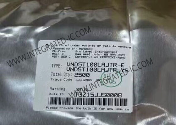 VND5T100LAJTR رقاقة الدوائر المتكاملة المحركات الجانبية العالية PowerSSO-12 محركات الحمل