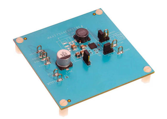 MAX17504EVKITBE الحلول المدمجة 500kHz 5V Step-Down DC-DC Converter مجلس تقييم