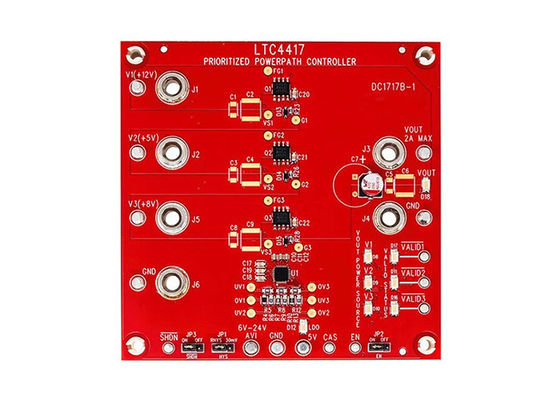 DC1717B حلول مدمجة PowerPath™ مفتاح توزيع الطاقة لوحة تقييم إدارة الطاقة