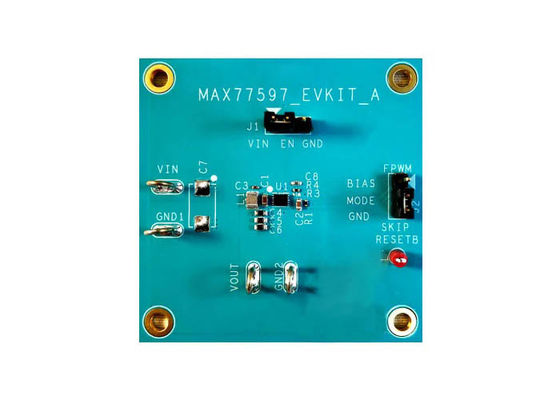 MAX77597EVKIT الحلول المدمجة لوحة تقييم المحول المزامن
