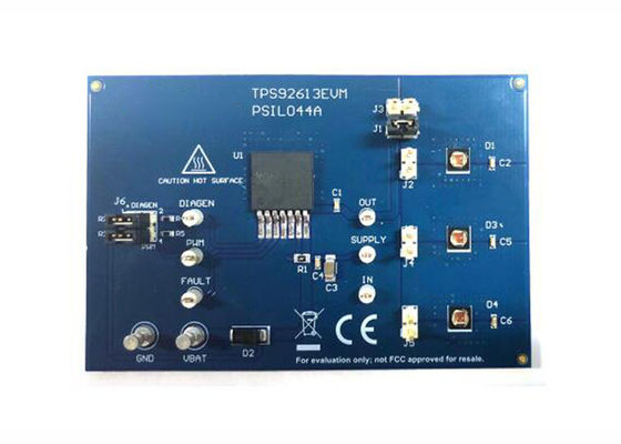حلول TPS92613EVM المضمنة وحدة تقييم مشغل LED أحادي القناة TPS92613-Q1