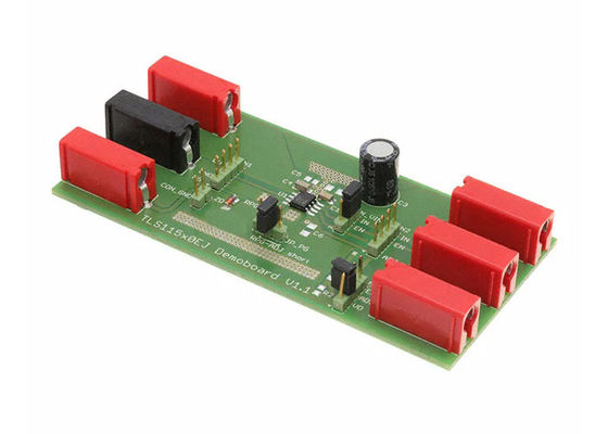 لوحة تقييم منظم الجهد الخطي القابل للتعديل من حلول TLS115D0EJ-DEMOBOARD المدمجة
