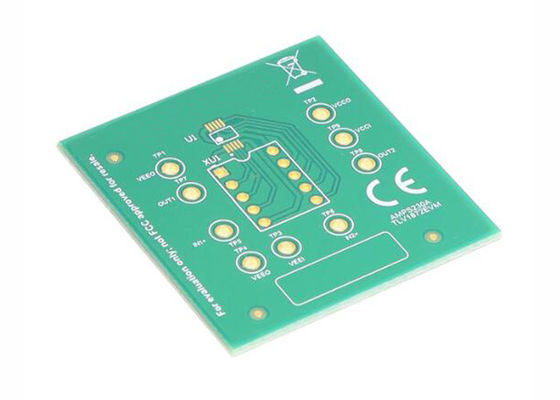 TLV1872EVM مقارنات الحلول المدمجة TLV1872 لوحة تقييم خطية مزدوجة