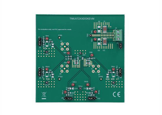 TMUX72XXDGKEVM الحلول المدمجة مفتاح الدقة TMUX72xx وحدات التقييم المتعددة