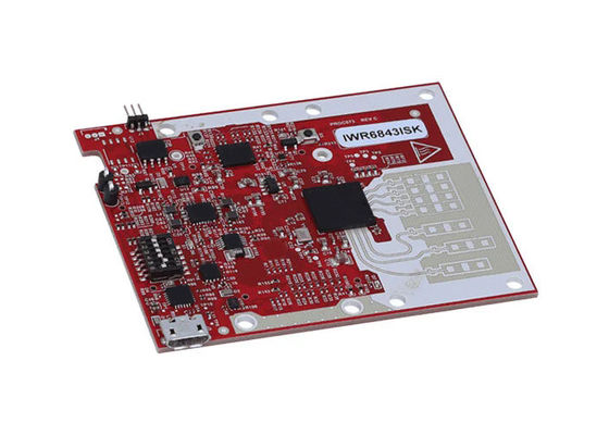 لوحة تقييم جهاز الإرسال والاستقبال الراداري بالموجات الملليمترية 60 جيجاهرتز IWR6843ISK للحلول المدمجة