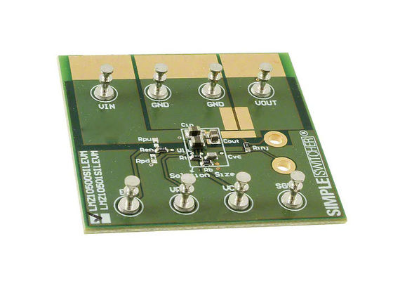 لوحة تقييم محول DC/DC خافض الخطوة 650mA المدمجة LMZ10500SILEVM