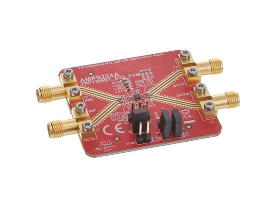 لوحة تقييم مضخم الترددات الراديوية من 0 هرتز إلى 7.2 جيجاهرتز، حلول مدمجة TRF1305B1-D2D-EVM