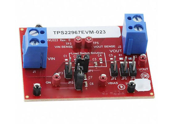 TPS22967EVM-023 حلول مدمجة مفتاح تحميل TPS22967 4A وحدة تقييم