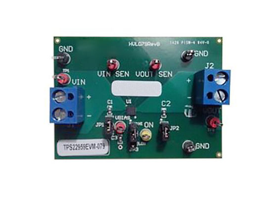 لوحة تقييم حلول TPS22959EVM-079 المدمجة لمفتاح التحميل TPS22959