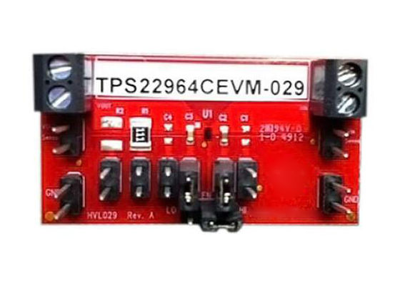 TPS22964CEVM-029 حلول مدمجة لمفتاح الحمل EVM لوحة تقييم مفتاح الحمل TPS22964C