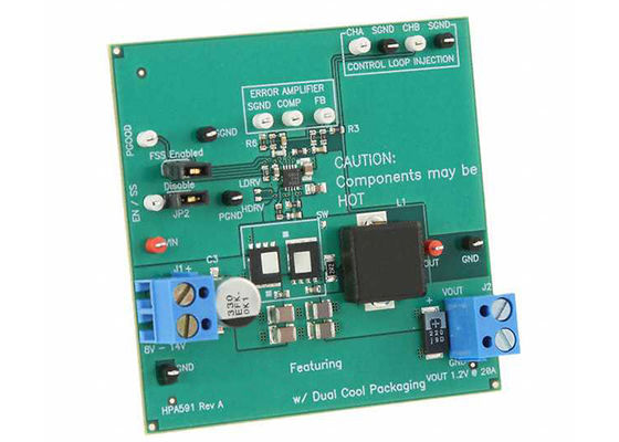 CSD163CEVM-591 الحلول المضمنة NexFETTM الخروج غير المعزول DC/DC Step Down Board