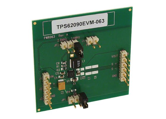 TPS62090EVM-063 الحلول المدمجة 2.8MHz 2.5V إلى 6V مجلس تقييم محول خطوة إلى أسفل