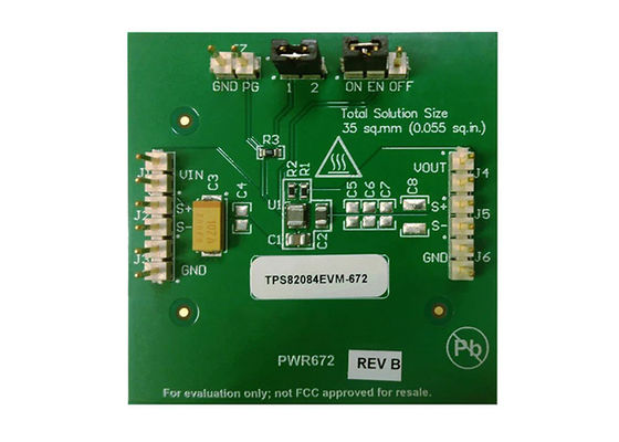 TPS82084EVM-672 الحلول المدمجة Step Down Converter مع لوحة تقييم المحفز المتكامل