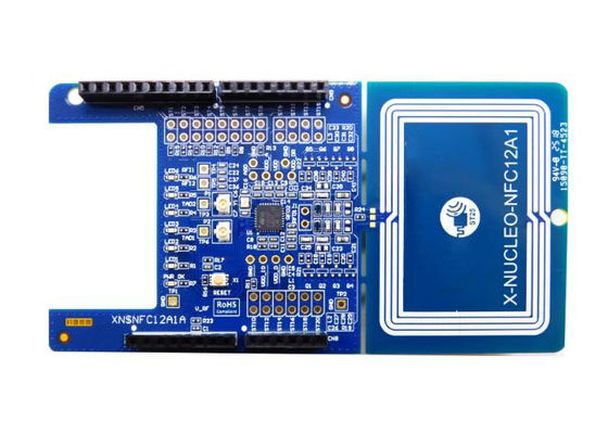 حلول مضمنة X-NUCLEO-NFC12A1 STM32 Nucleos ST25R300 لوحة توسيع قارئ بطاقات NFC