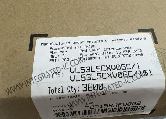 مستشعر VL53L5CXV0GC IC 2.8 فولت إلى 3.3 فولت مستشعر القرب لوقت الطيران