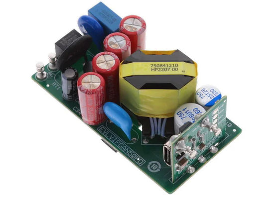 EVLVIPGAN50PD الحلول المدمجة VIPerGaN لوحة تقييم توصيل الطاقة من USB Type-C