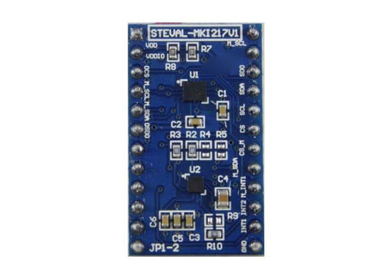 STEVAL-MKI217V1 الحلول المدمجة لوحة المحولات LSM6DSOX 6- محور IMU LIS2MDL مستشعر مغناطيسي