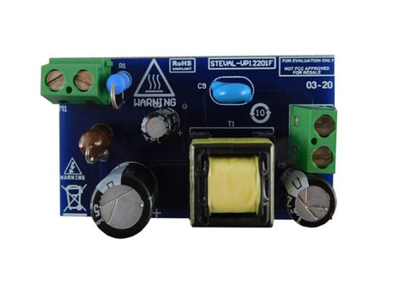 STEVAL-VP12201F الحلول المدمجة VIPer122LS لوح تقييم محول Flyback المعزول