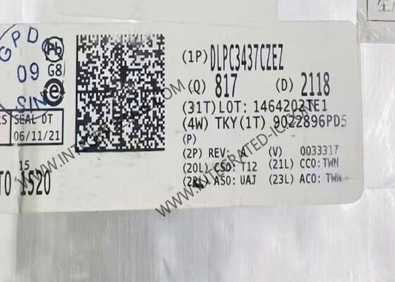 DLPC3437CZEZ وحدة تحكم شاشة DLP مع واجهة طاقة منخفضة بدقة 1080p ومعدل إطار 120 هرتز