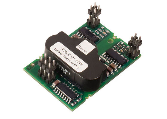 وحدات IGBT للسيارات 2SC0106T2A1-12 من 14.5 فولت إلى 15.5 فولت نصف جسر SCALE™-2+ وحدة تشغيل IGBT