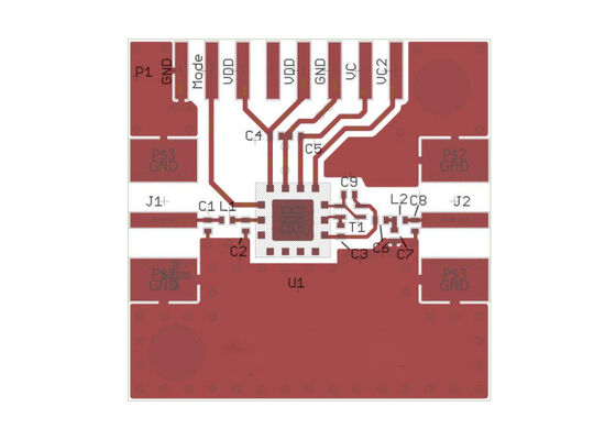 QPC7337PCBA-410 الحلول المضمنة 258MHz إلى 1794MHz مجلس تقييم معادلة المتغير