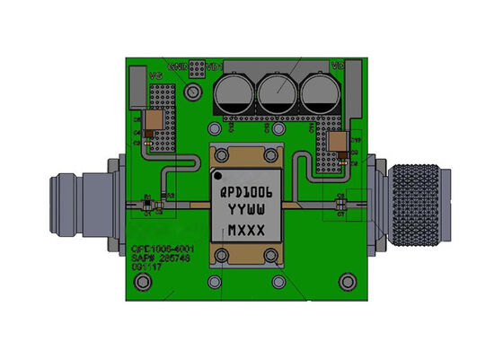 QPD1006EVB4 Embedded Solutions 450W 50V 1.2GHz To 1.4GHz GaN RF IMFET Evaluation Board