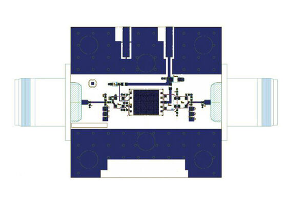 RFCM4363PCBA-410 الحلول المضمنة 45MHz إلى 1218MHz GaAs/GaN Push Pull Module Evaluation Board