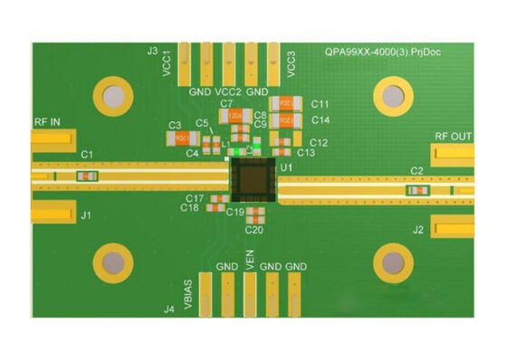 QPA9903EVB01 حلول مضمنة لوحة تقييم مكبر الطاقة الخطي عالي الكفاءة