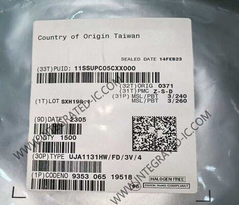 UJA1131HW نظام رقاقة الدوائر المتكاملة الرقاقة الأساسية مع محول بوك / تعزيز HTQFP48 حزمة لتطبيقات السيارات