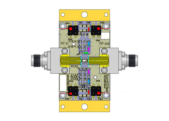 QPA2735DEVB01 حلول مضمنة 13GHz إلى 20GHz مجلس تقييم مكبر الضوضاء المنخفضة