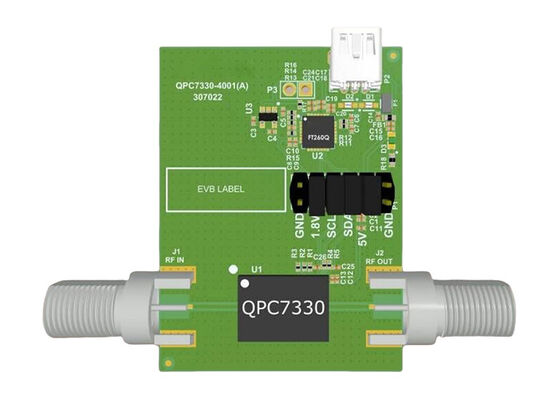 لوحة تقييم المعادل العكسي للكابل ذو 25 حالة من حلول QPA0023EVB المدمجة