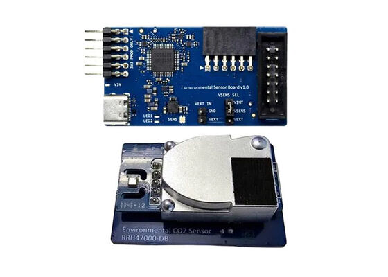 لوحة تقييم مستشعر ثاني أكسيد الكربون NDIR متعدد الوظائف من Embedded Solutions، RRH47000-EVK